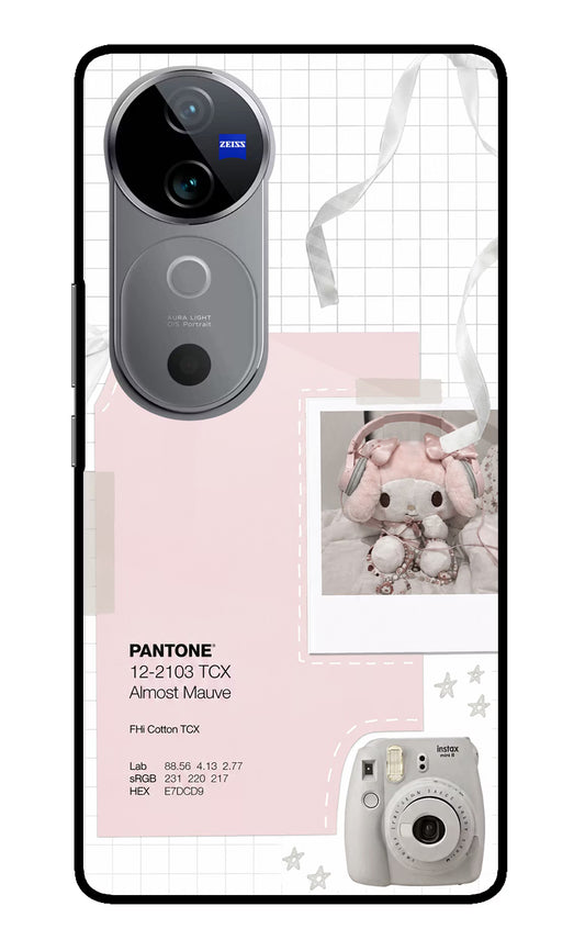 Pantone Asthetic Vivo V40 5G Glass Case