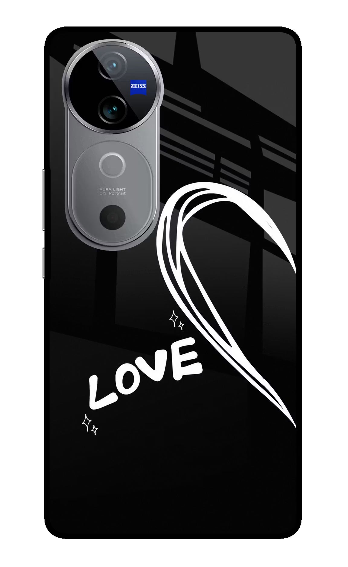 Love Line Vivo V40 5G Glass Case