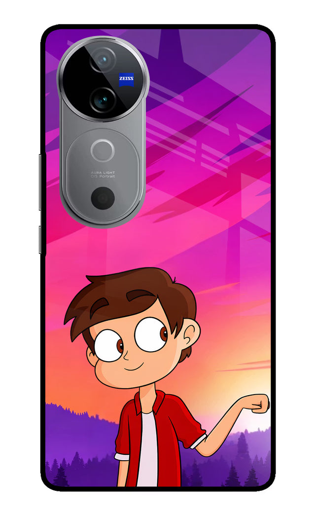Marco Sunset Vivo V40 5G Glass Case