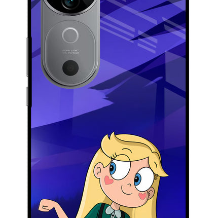 Star Glow Vivo V40 5G Glass Case