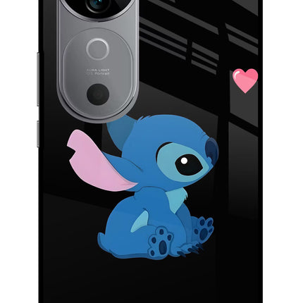 Stitch Crush Vivo V40 5G Glass Case