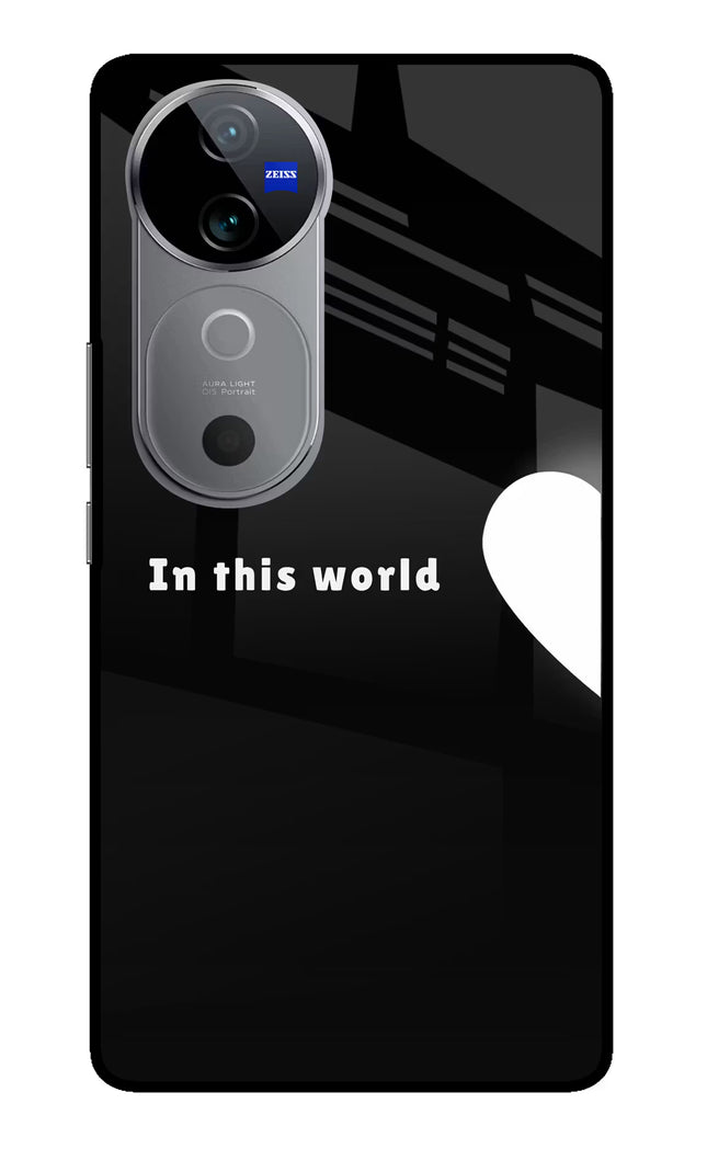 This World Vivo V40 5G Glass Case