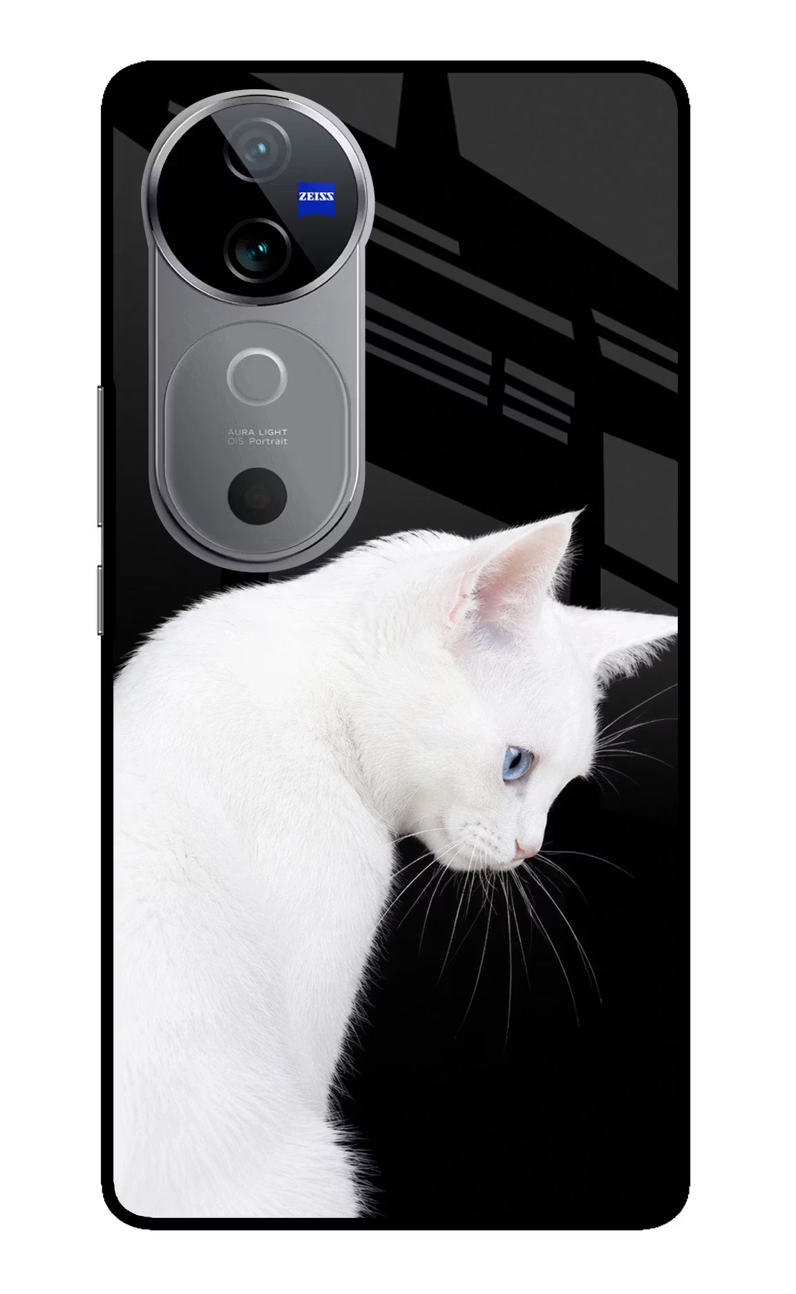 Snow Gaze Vivo V40 5G Glass Case