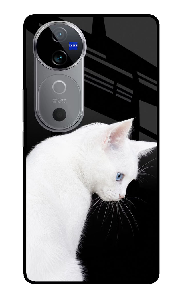 Snow Gaze Vivo V40 5G Glass Case
