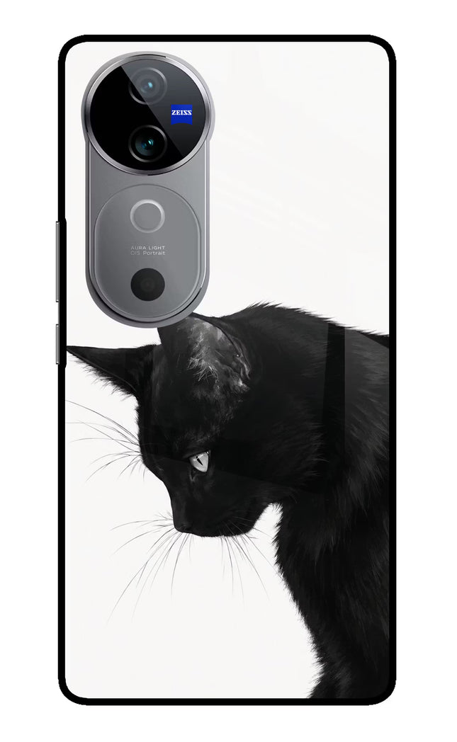 Shadow Gaze Vivo V40 5G Glass Case