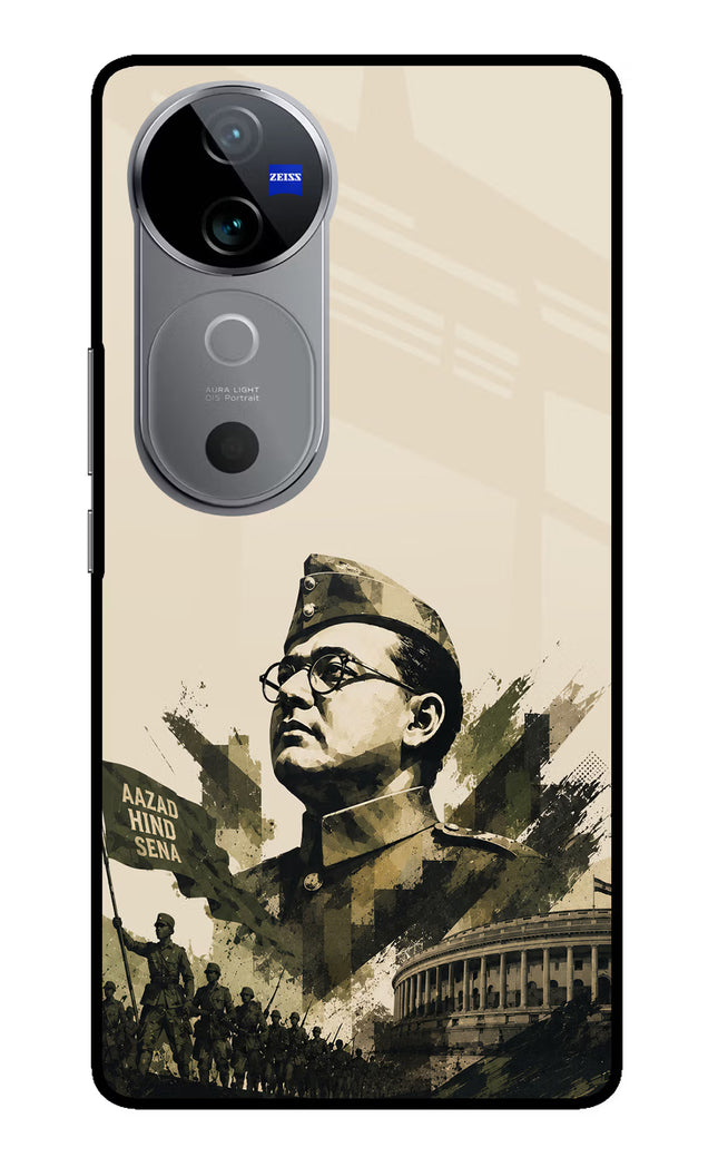 Netaji Rising Vivo V40 5G Glass Case