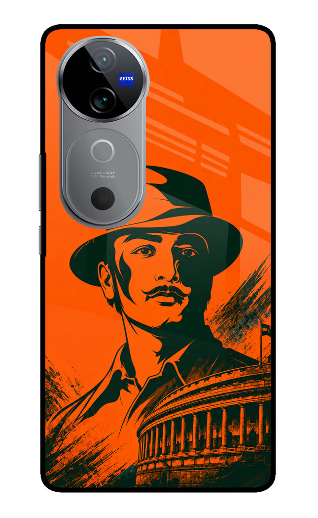 Bhagat Singh Legacy Vivo V40 5G Glass Case