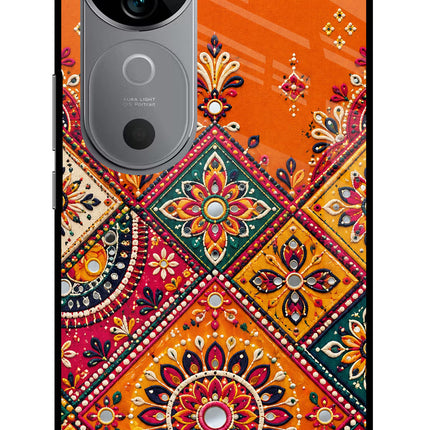 Kutch Glow Vivo V40 5G Glass Case