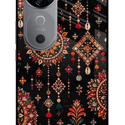 Boho Noir Vivo V40 5G Glass Case