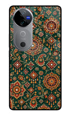 Green Pataka Vivo V40 5G Glass Case
