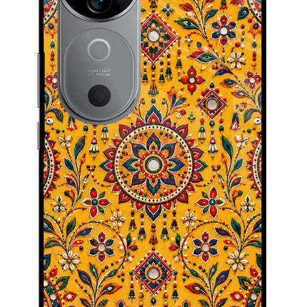Sunlit Aura Vivo V40 5G Glass Case