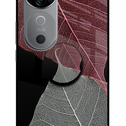 Leaf Pattern Vivo V40 5G Pop Case by Casekaro