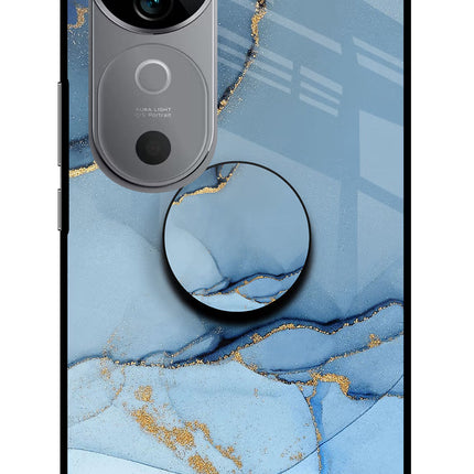 Blue Marble Vivo V40 5G Pop Case by Casekaro