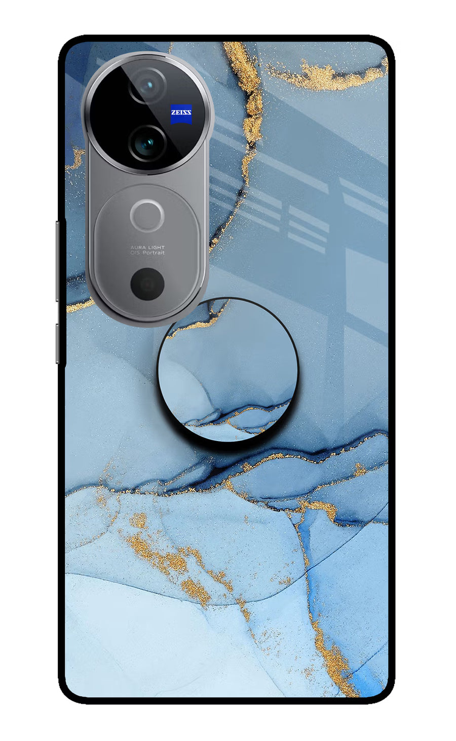 Blue Marble Vivo V40 5G Pop Case, Metal case