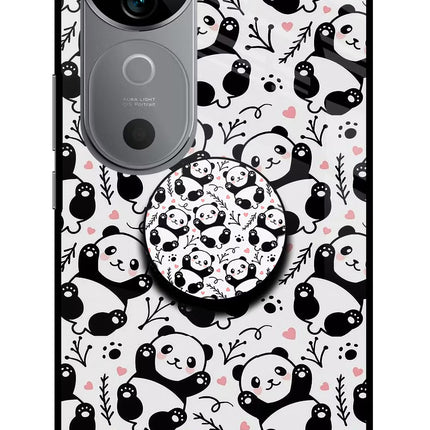 Cute Panda Vivo V40 5G Pop Case by Casekaro