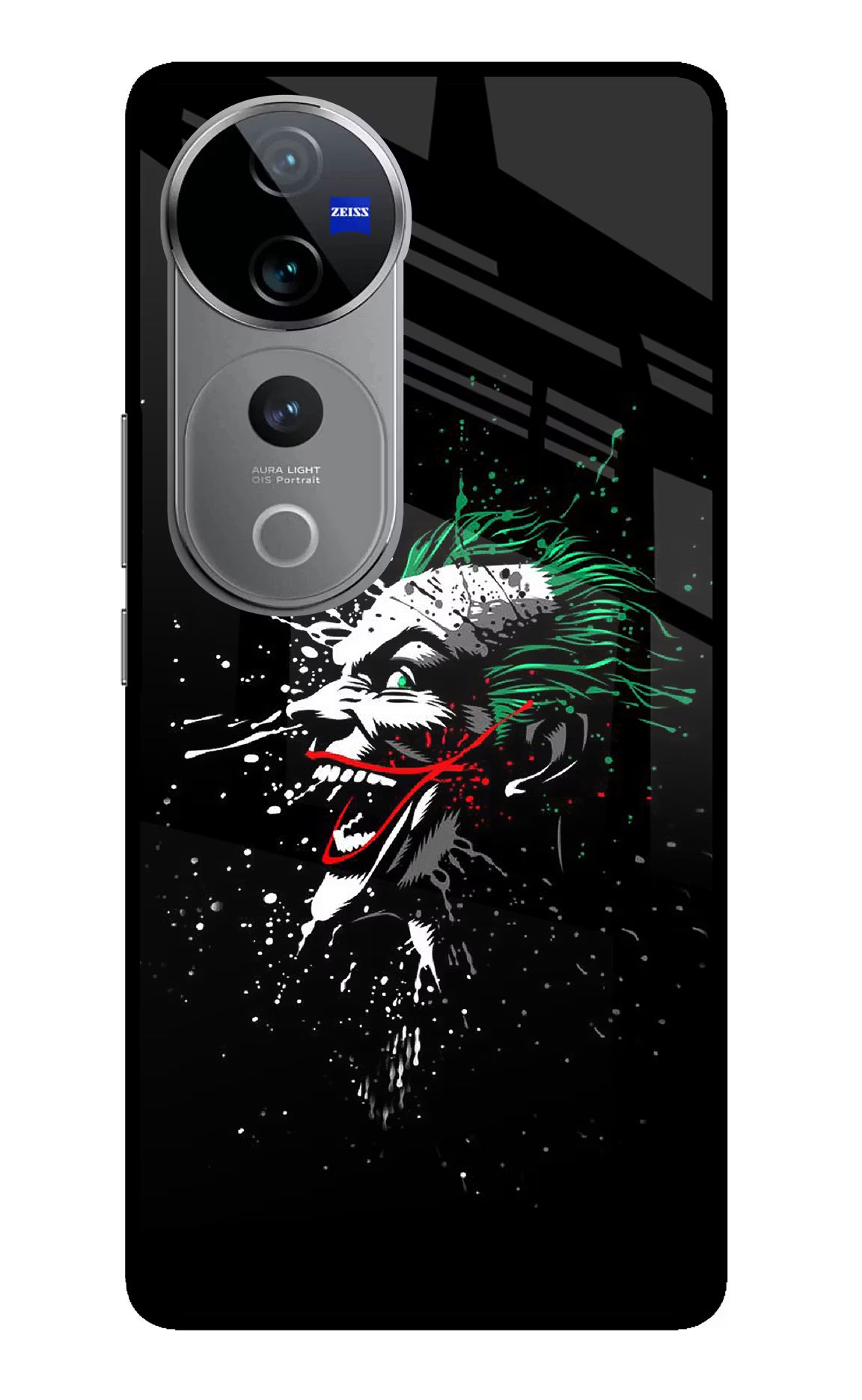 Joker Vivo V40 Pro 5G Glass Case Back Cover by Casekaro