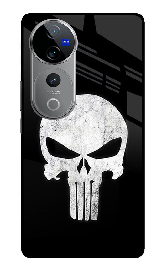 Punisher Skull Vivo V40 Pro 5G Glass Case