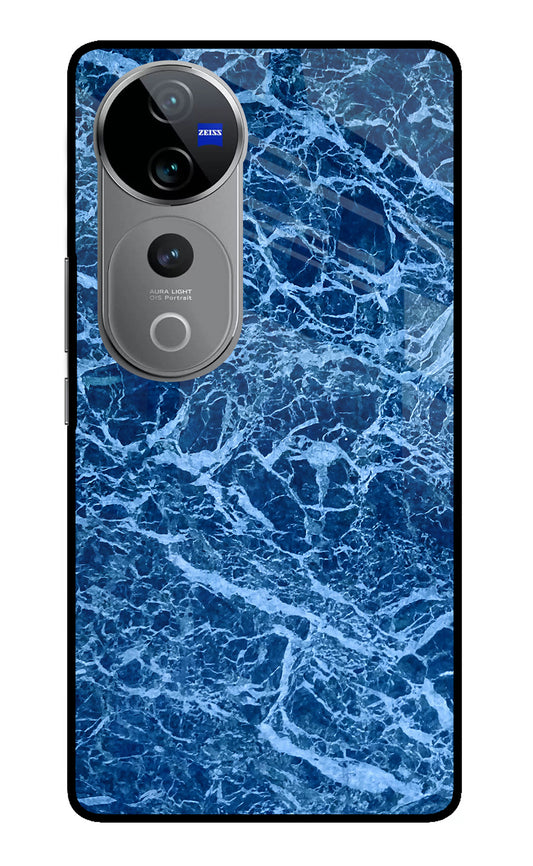 Blue Marble Vivo V40 Pro 5G Glass Case