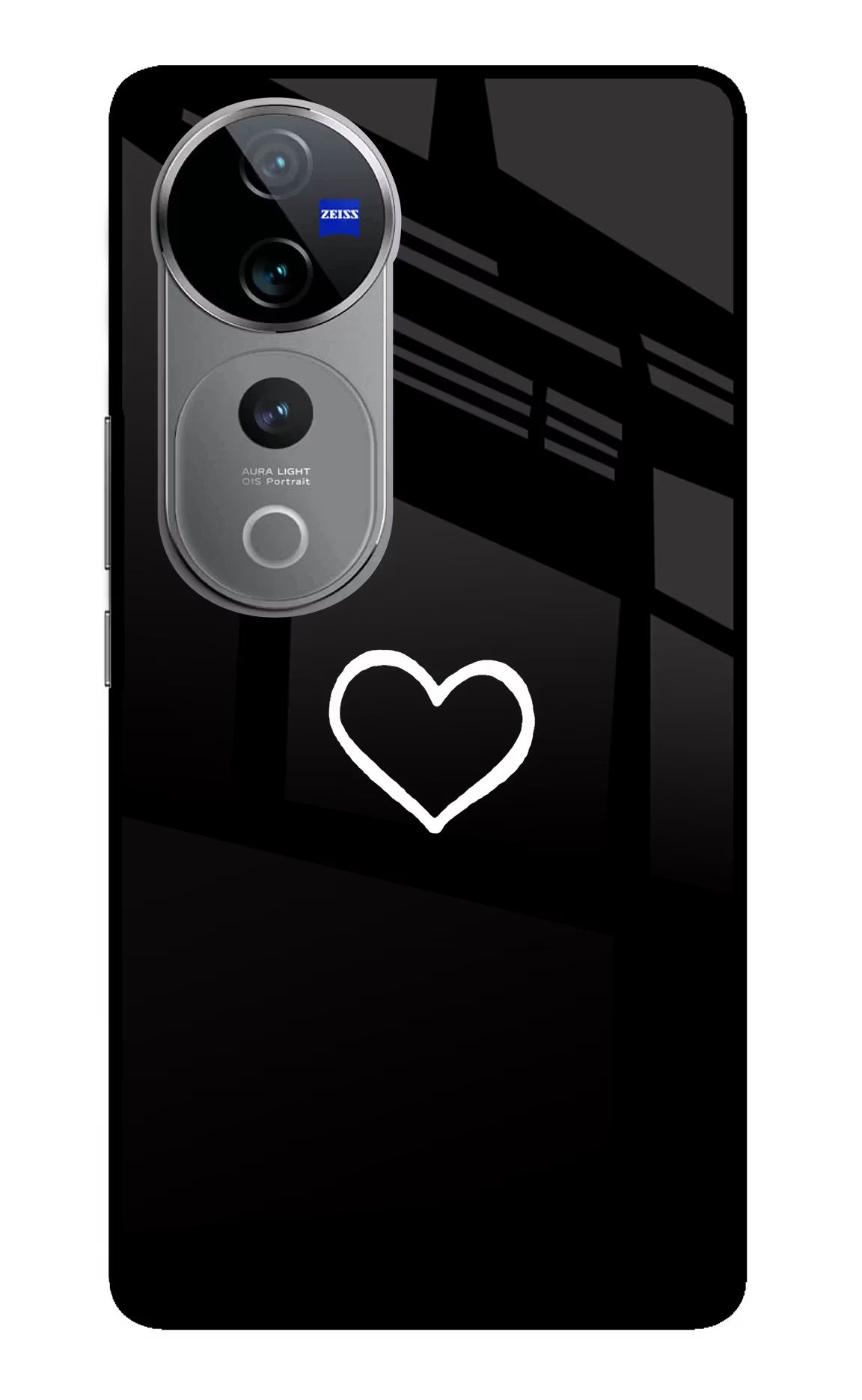 Heart Vivo V40 Pro 5G Glass Case