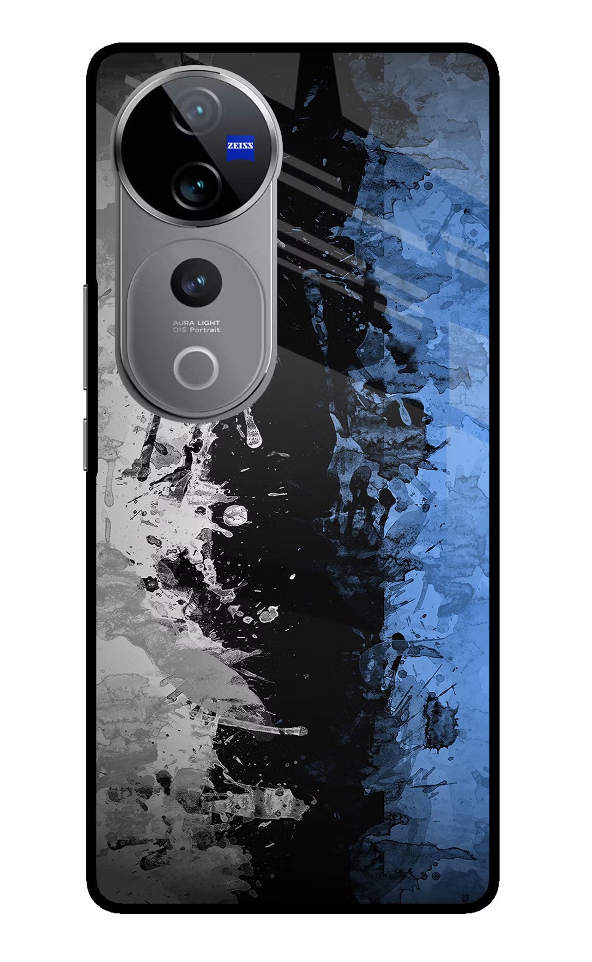 Artistic Design Vivo V40 Pro 5G Glass Case Back Cover by Casekaro