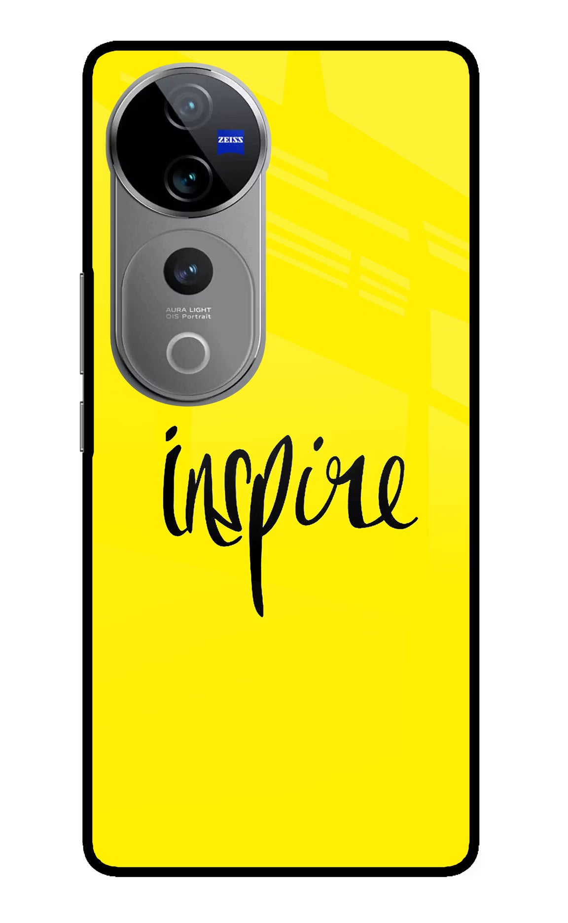 Inspire Vivo V40 Pro 5G Glass Case Back Cover by Casekaro