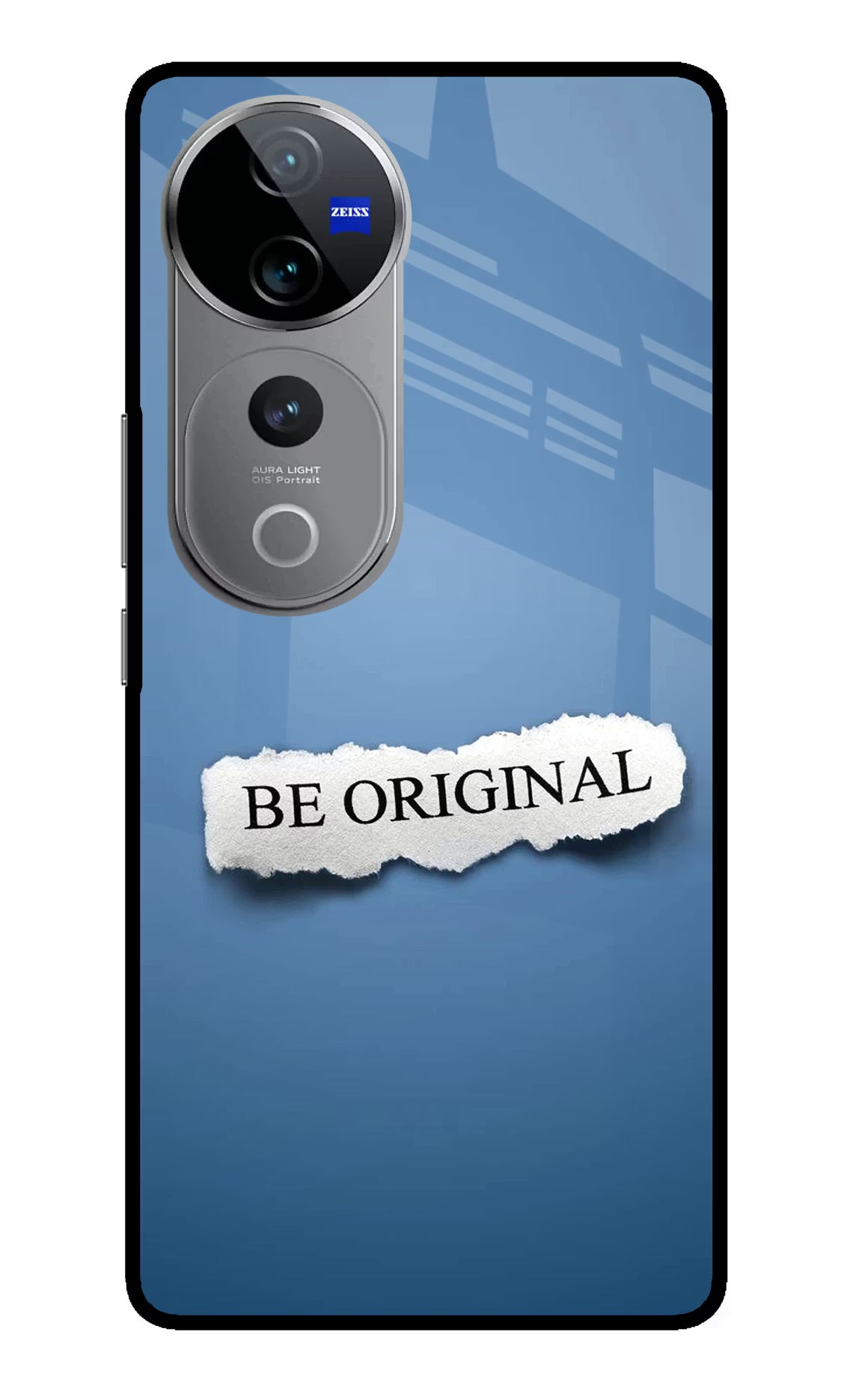 Be Original Vivo V40 Pro 5G Glass Case Back Cover by Casekaro