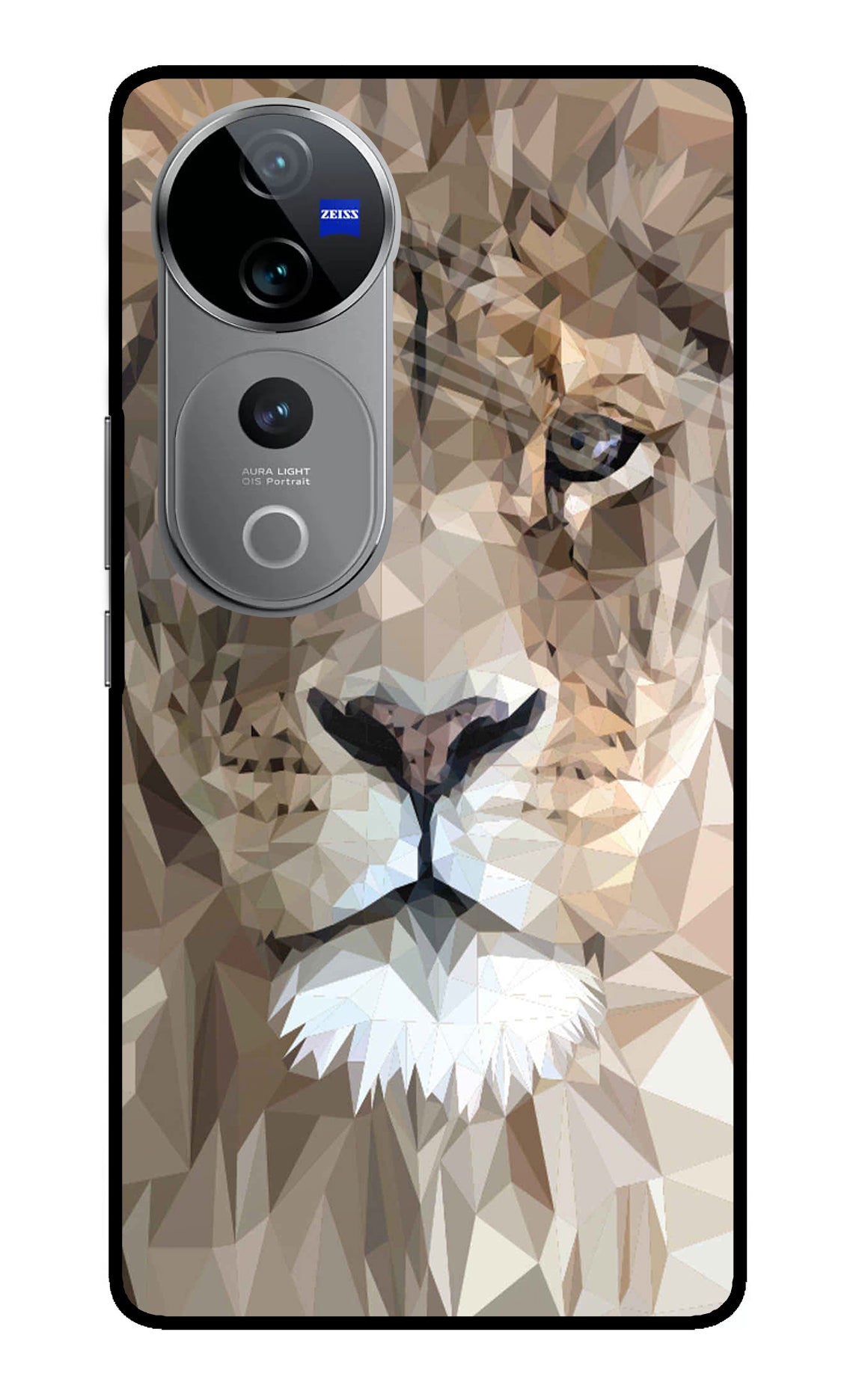 Lion Art Vivo V40 Pro 5G Glass Case