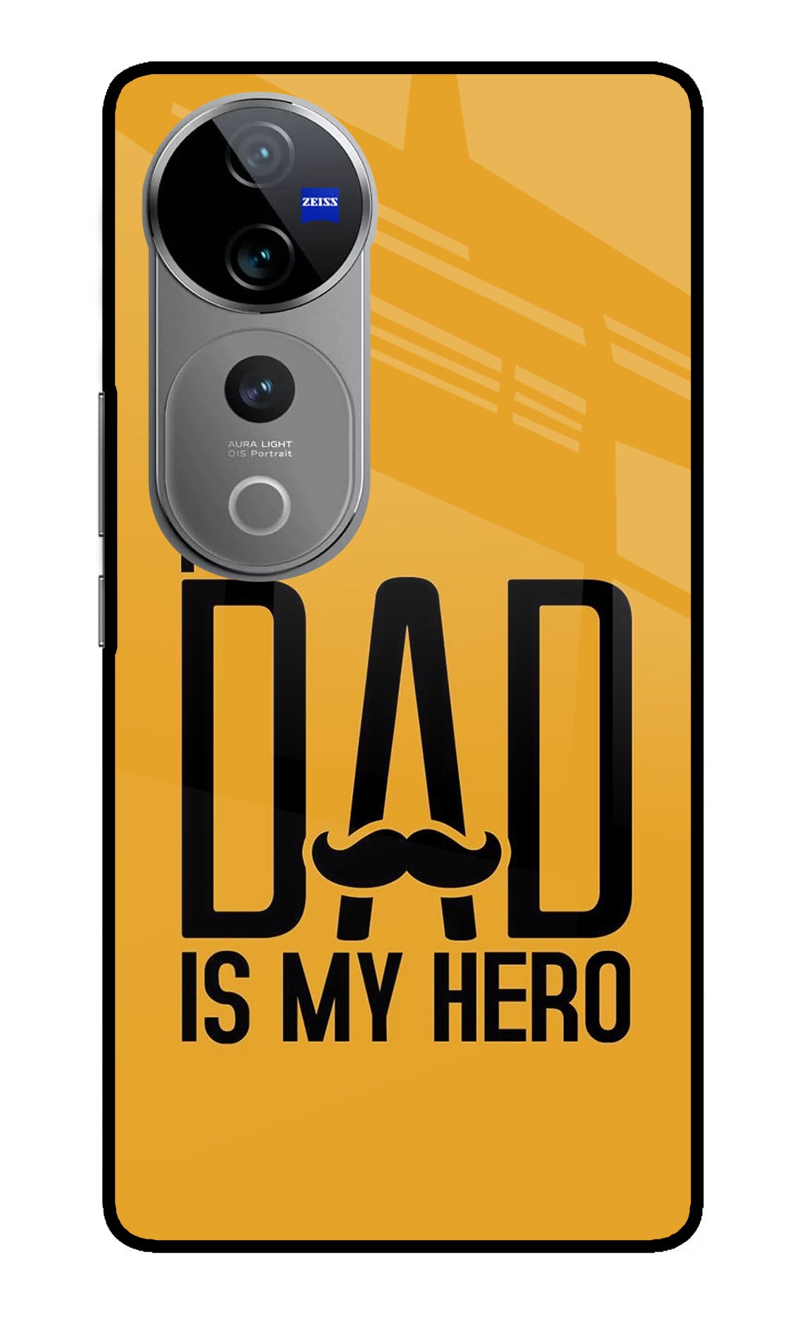 My Dad Is My Hero Vivo V40 Pro 5G Glass Case