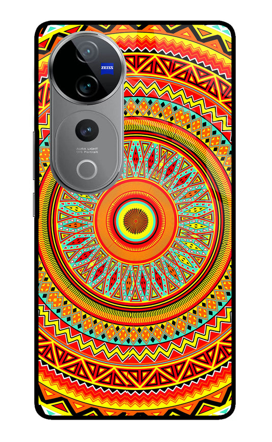 Mandala Pattern Vivo V40 Pro 5G Glass Case