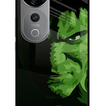 HULK Vivo V40 Pro 5G Glass Case Back Cover by Casekaro