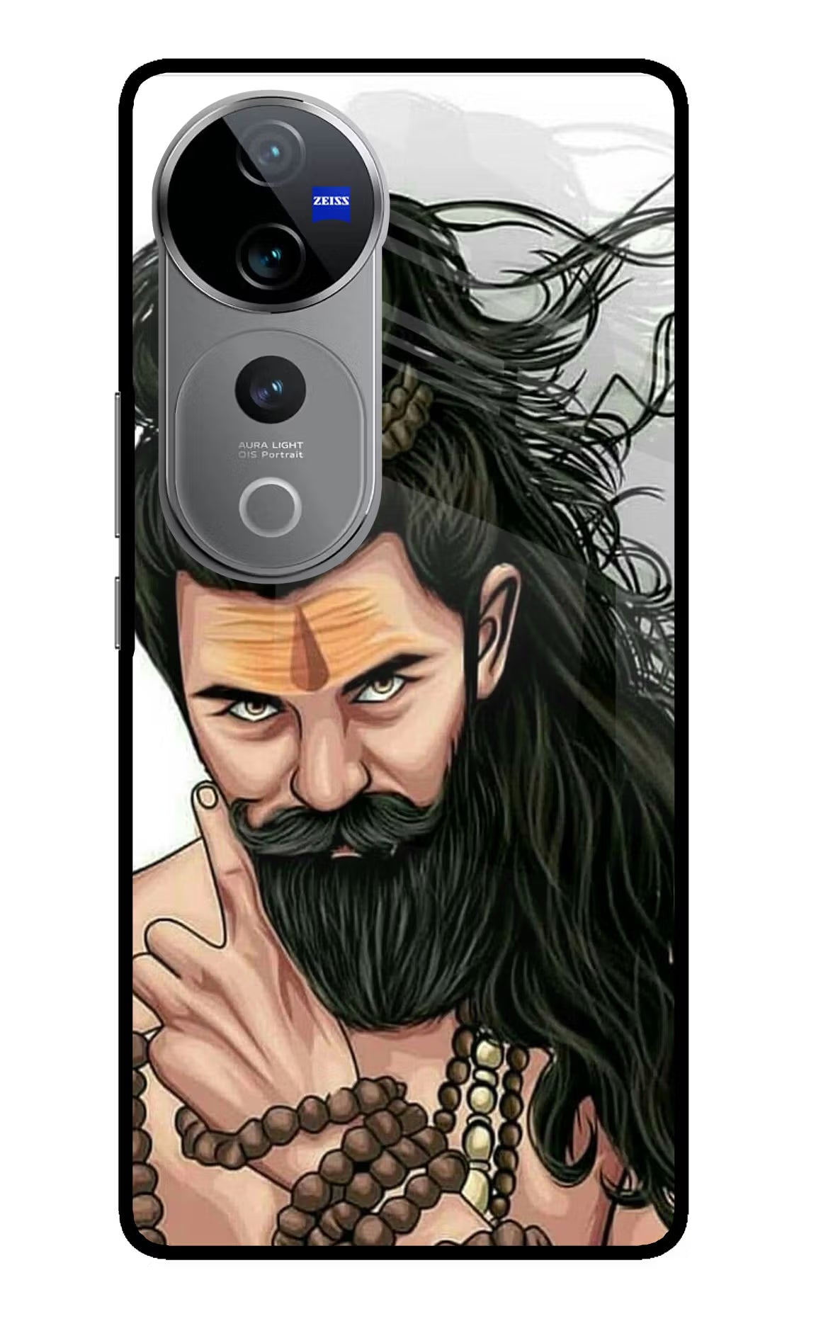 Mahadev Vivo V40 Pro 5G Glass Case Back Cover by Casekaro