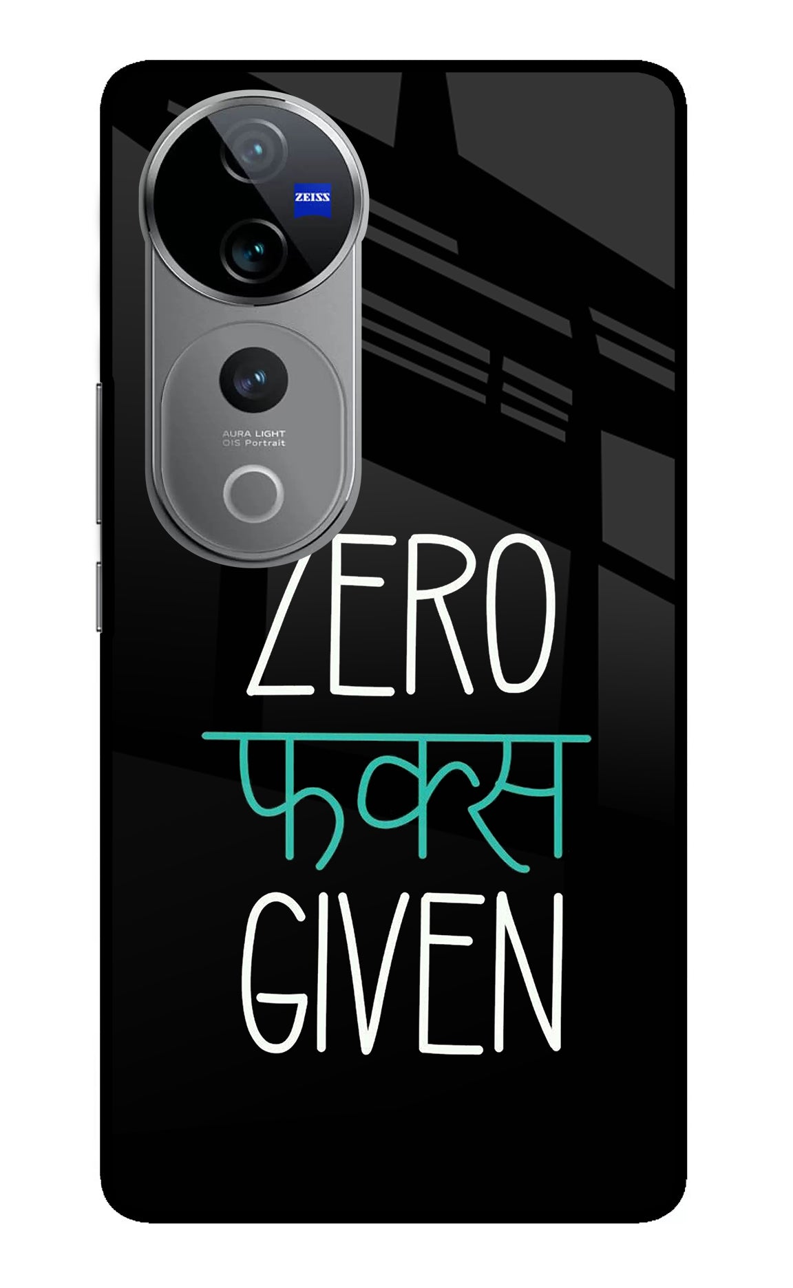 Zero Fucks Given Vivo V40 Pro 5G Glass Case