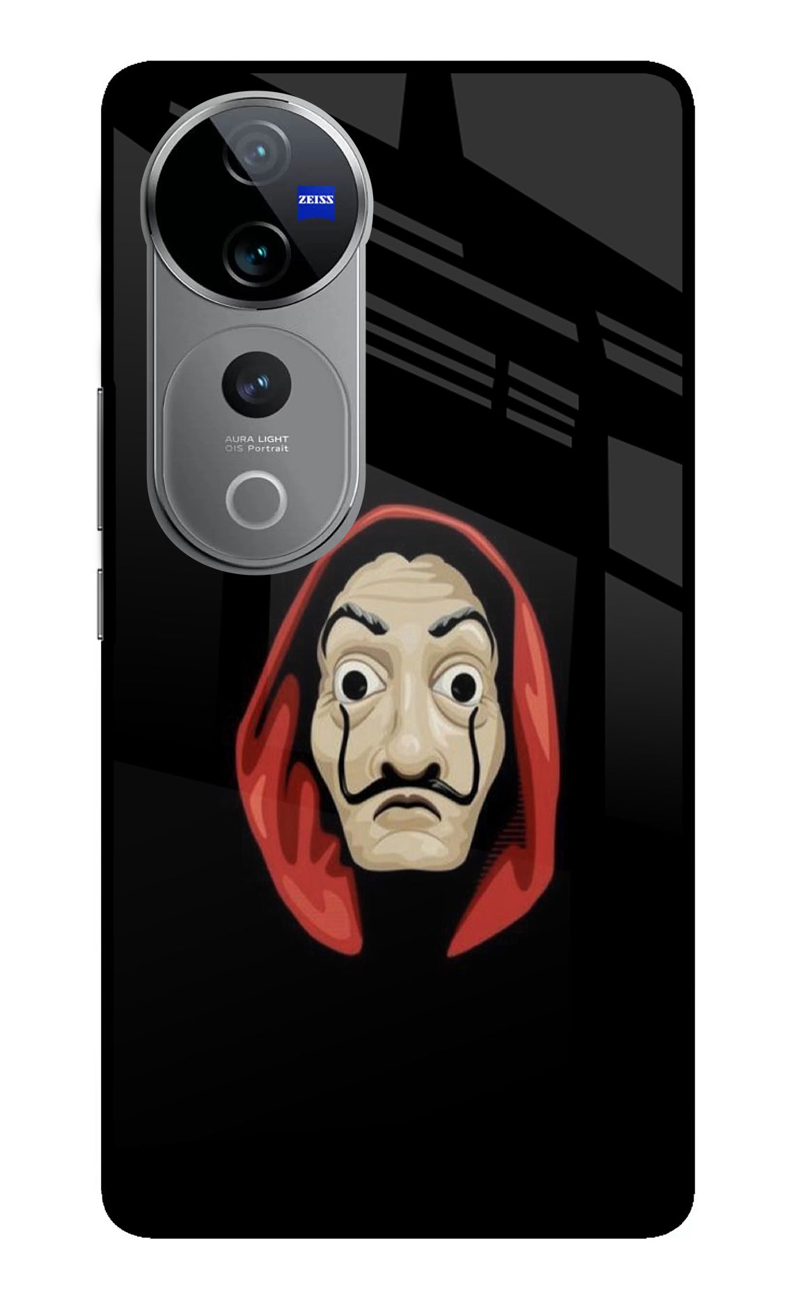 Money Heist Vivo V40 Pro 5G Glass Case