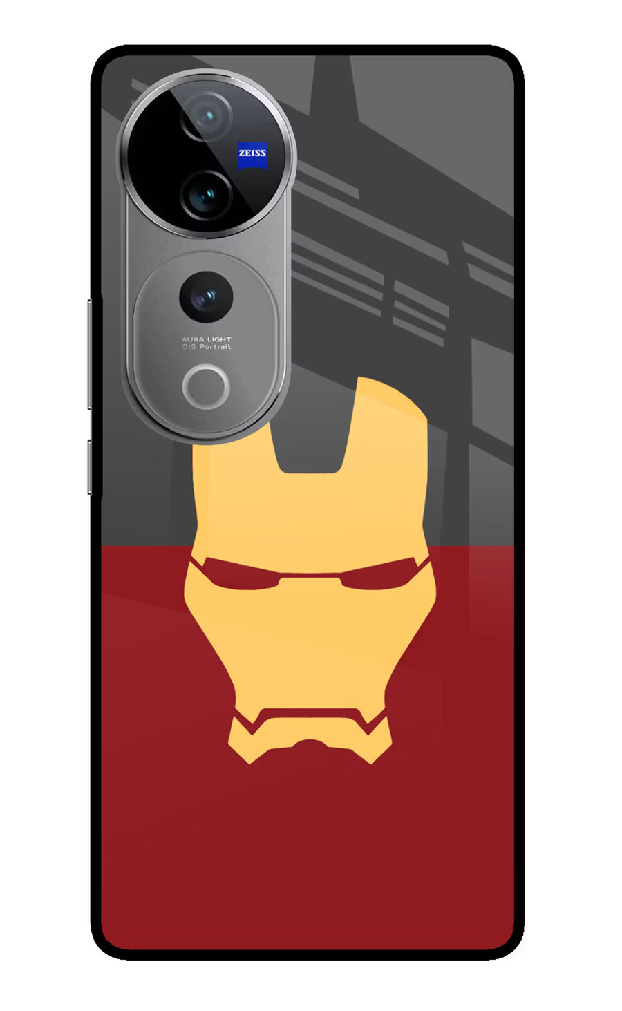 Ironman Vivo V40 Pro 5G Back Cover, Glass case