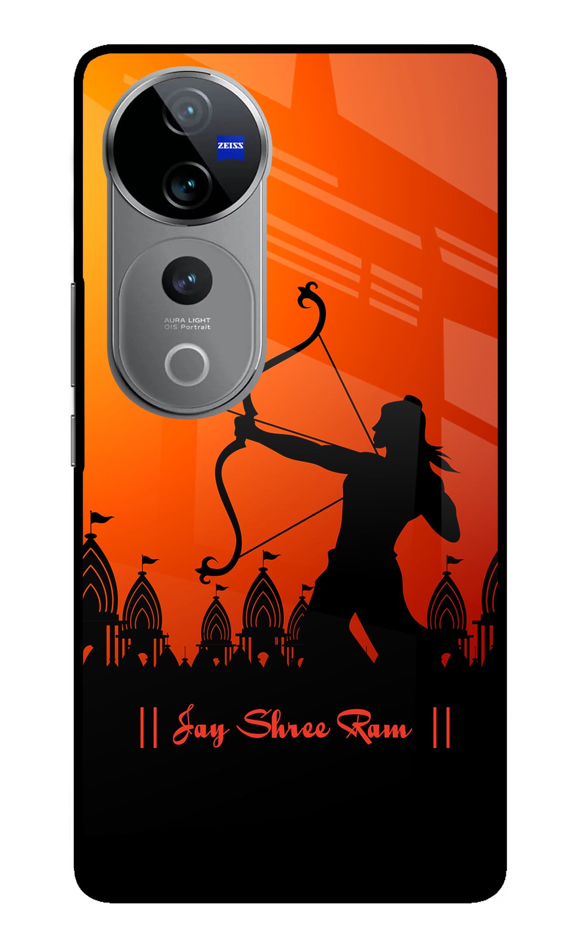 Lord Ram - 4 Vivo V40 Pro 5G Glass Case