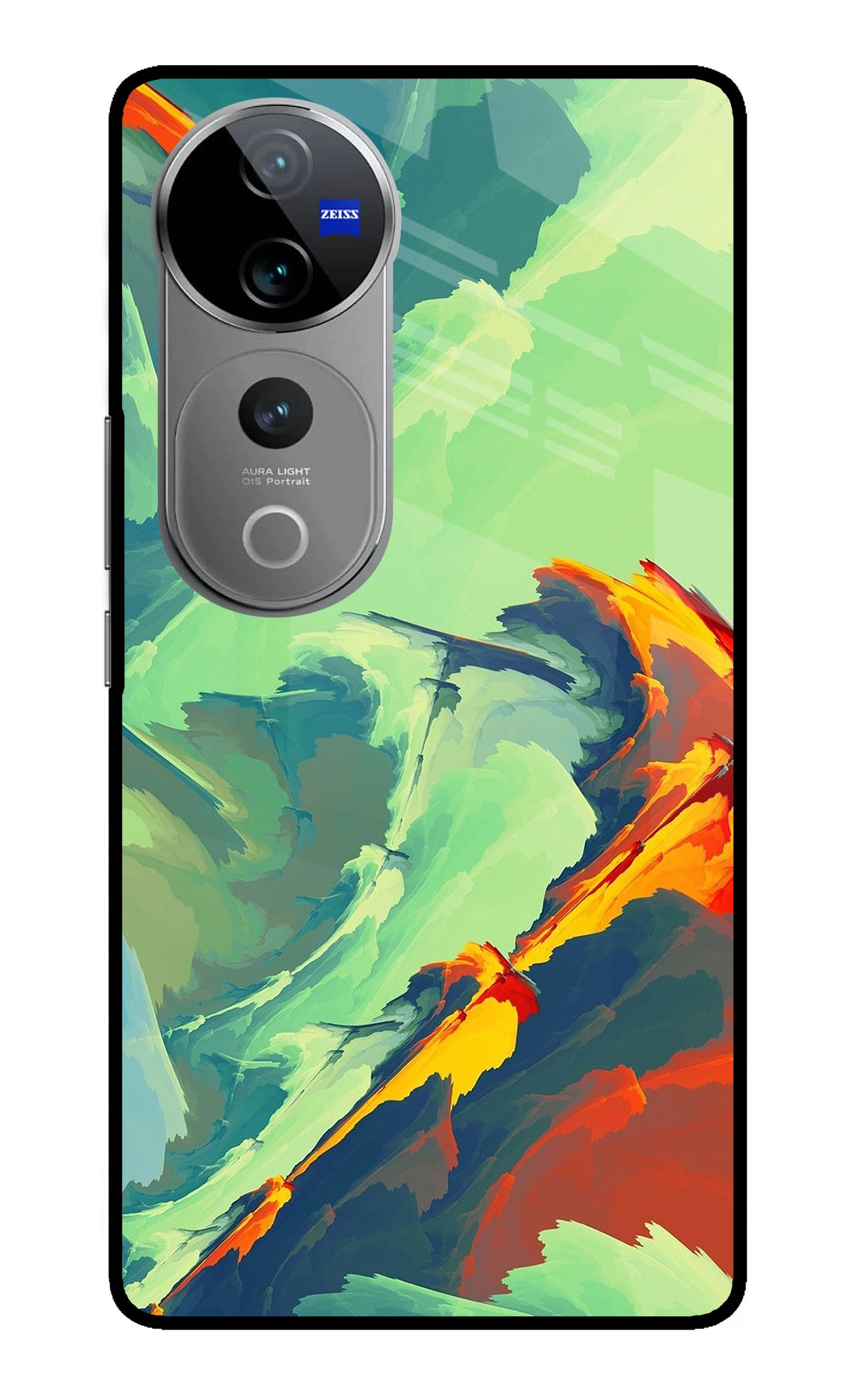 Paint Art Vivo V40 Pro 5G Glass Case