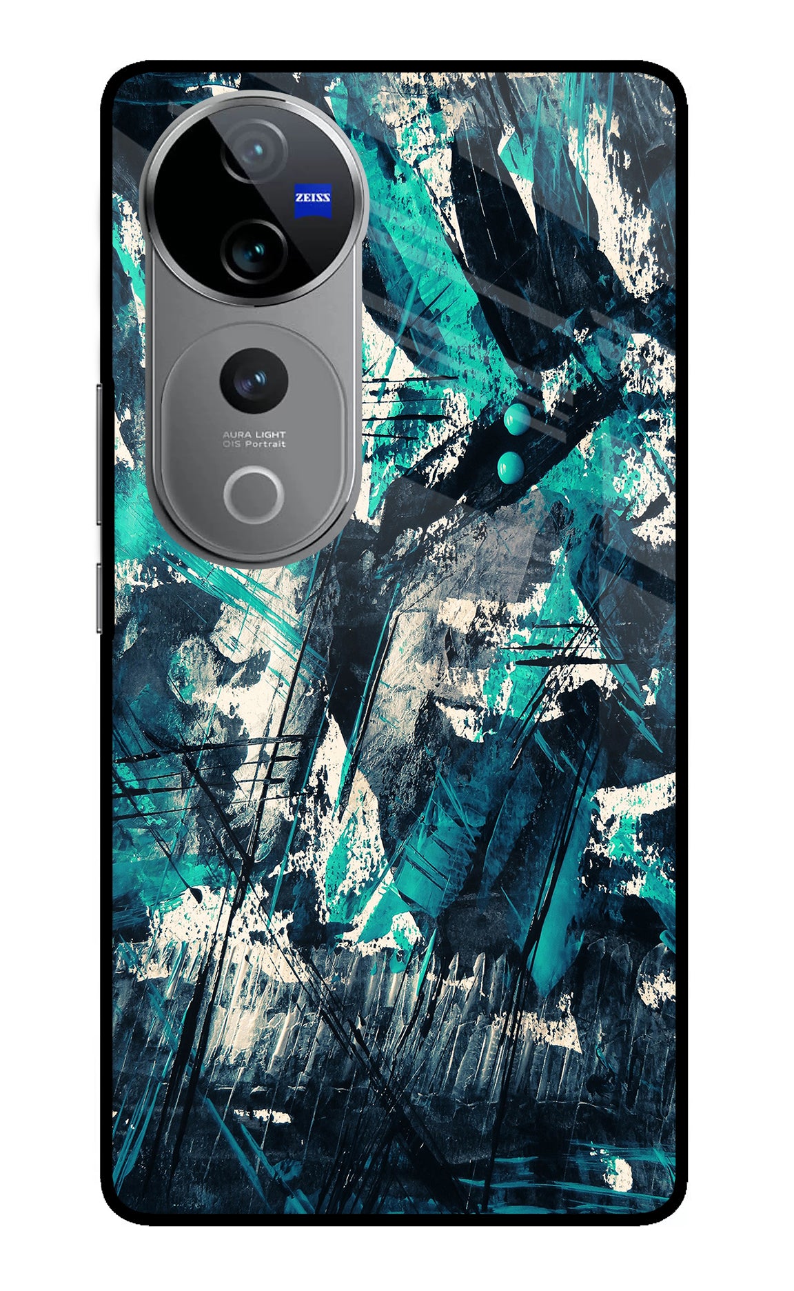 Artwork Vivo V40 Pro 5G Glass Case