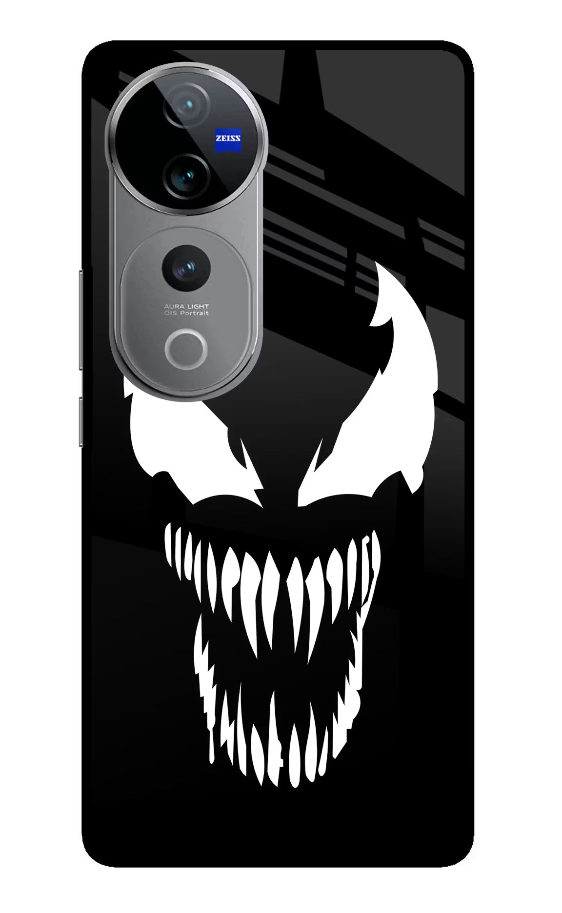 Venom Vivo V40 Pro 5G Glass Case Back Cover by Casekaro