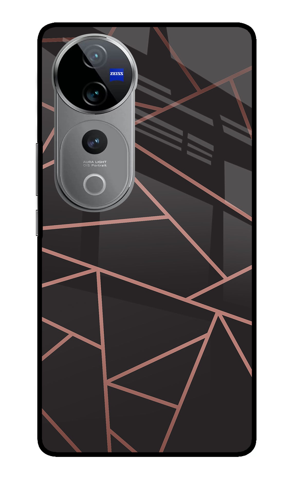 Geometric Pattern Vivo V40 Pro 5G Glass Case