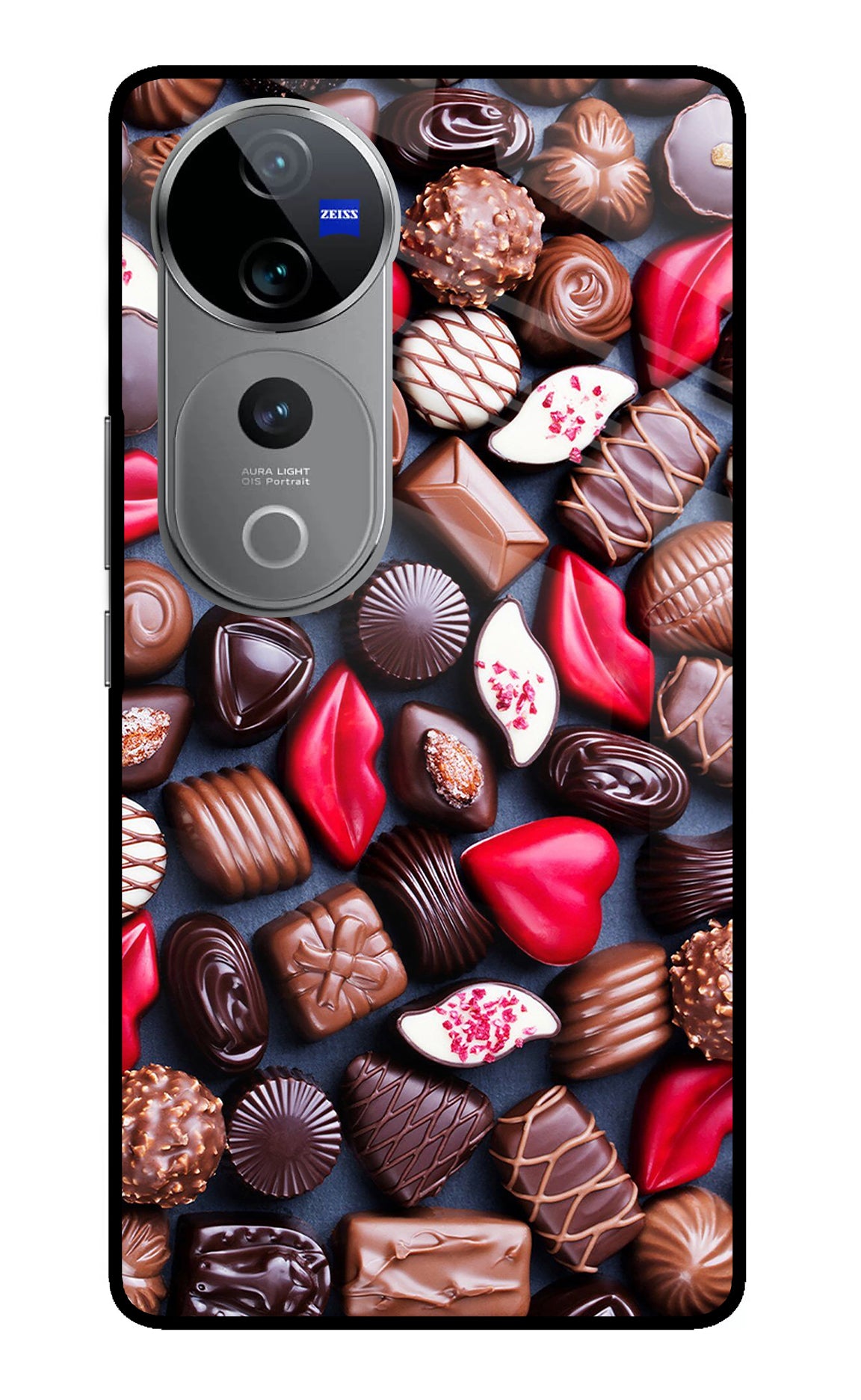 Chocolates Vivo V40 Pro 5G Glass Case