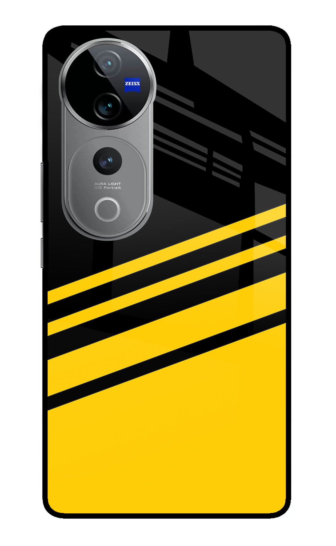 Yellow Shades Vivo V40 Pro 5G Glass Case