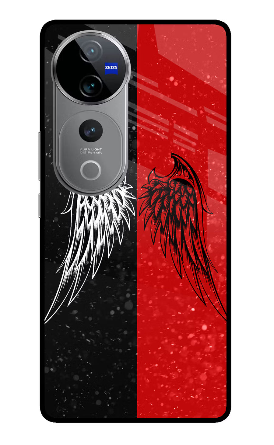 Wings Vivo V40 Pro 5G Back Cover, Glass case