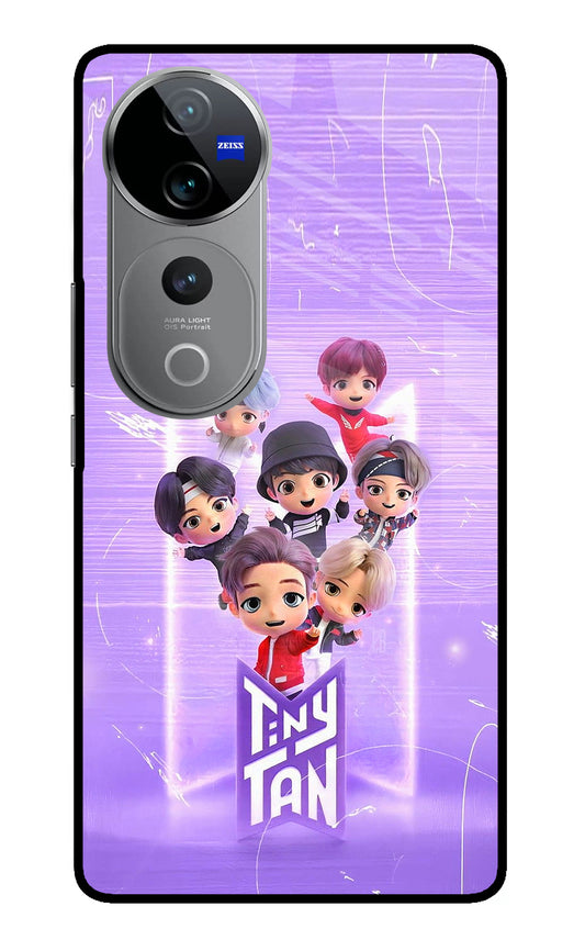 BTS Tiny Tan Vivo V40 Pro 5G Glass Case