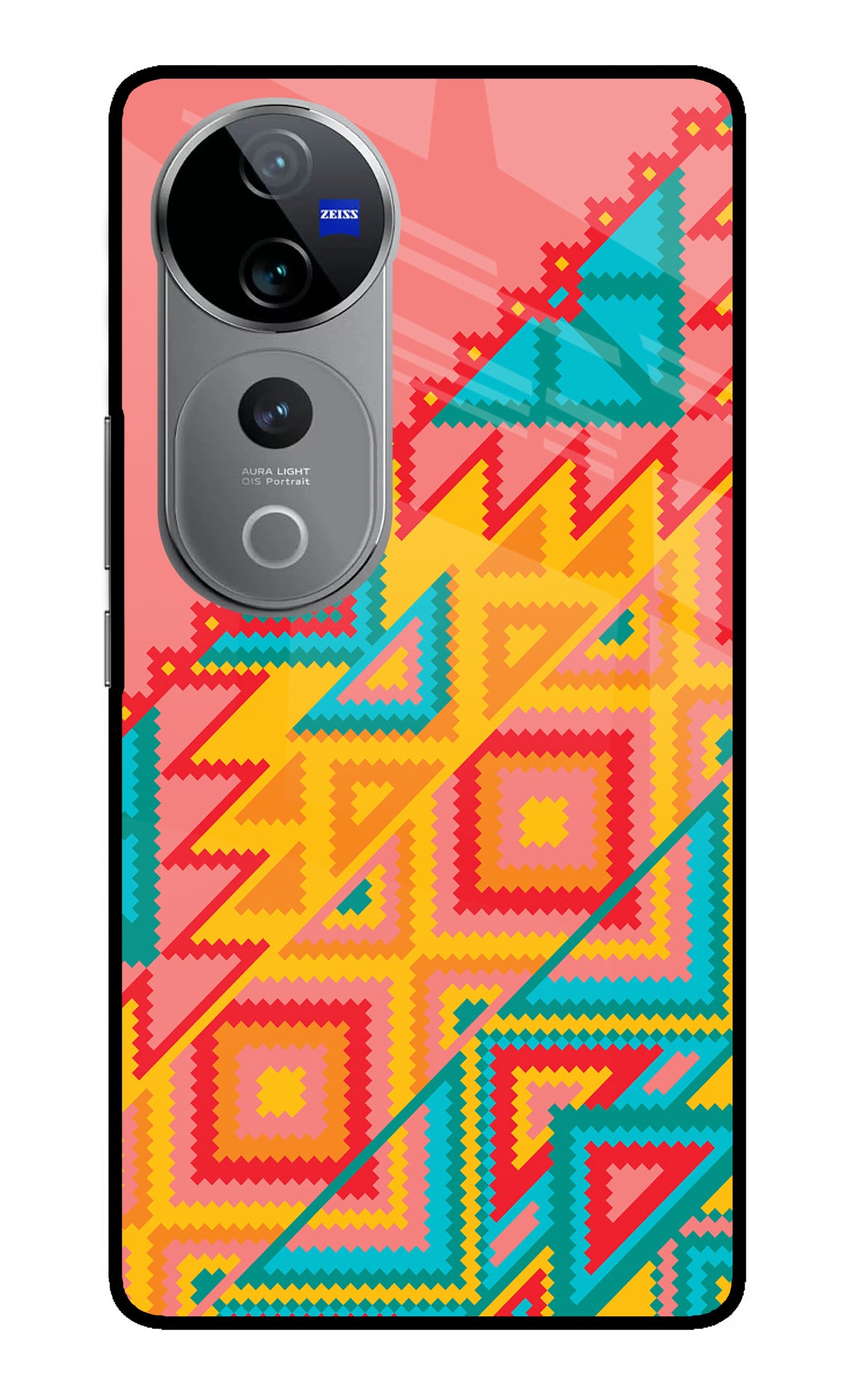 Aztec Tribal Vivo V40 Pro 5G Glass Case