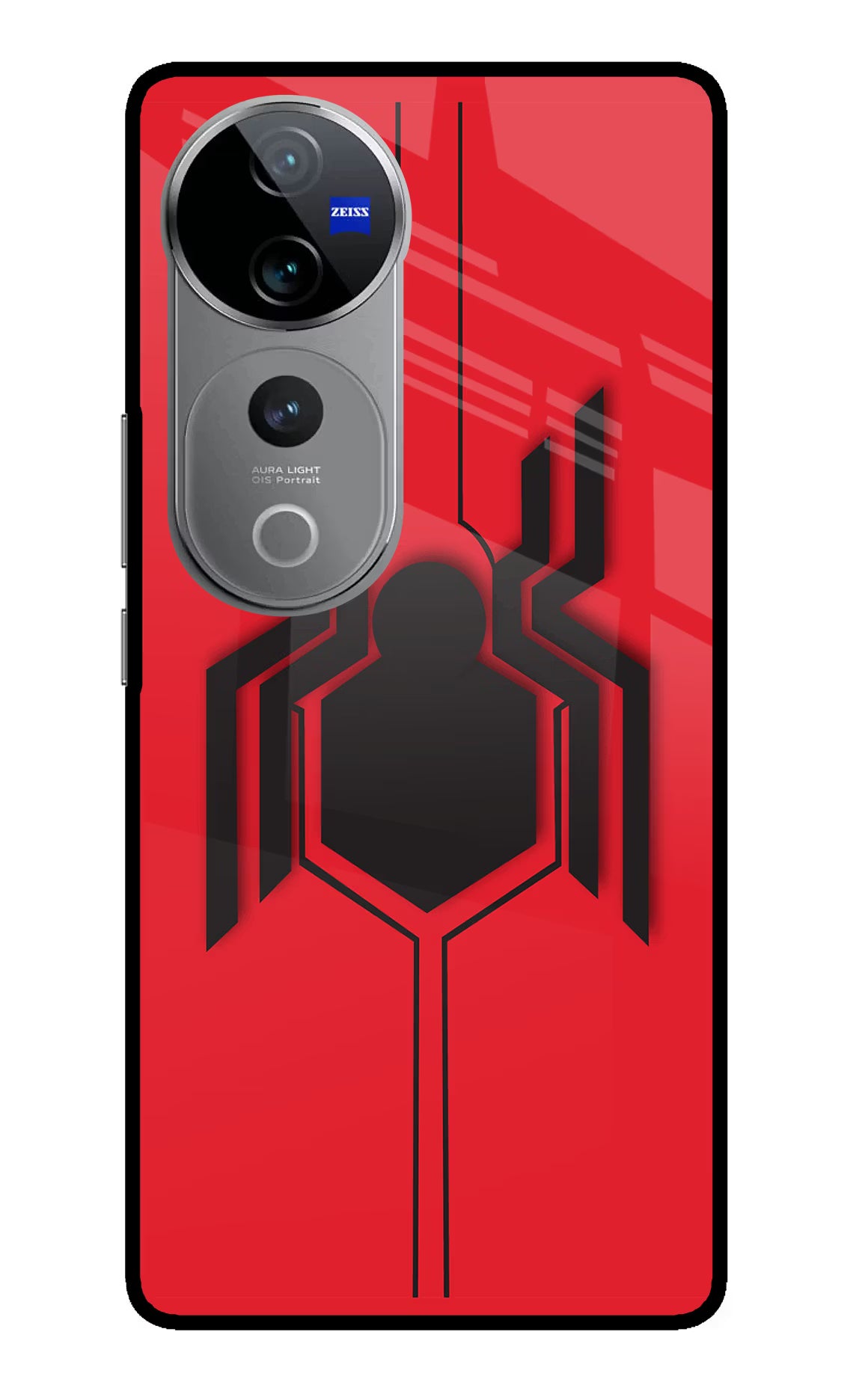 Spider Vivo V40 Pro 5G Glass Case Back Cover by Casekaro