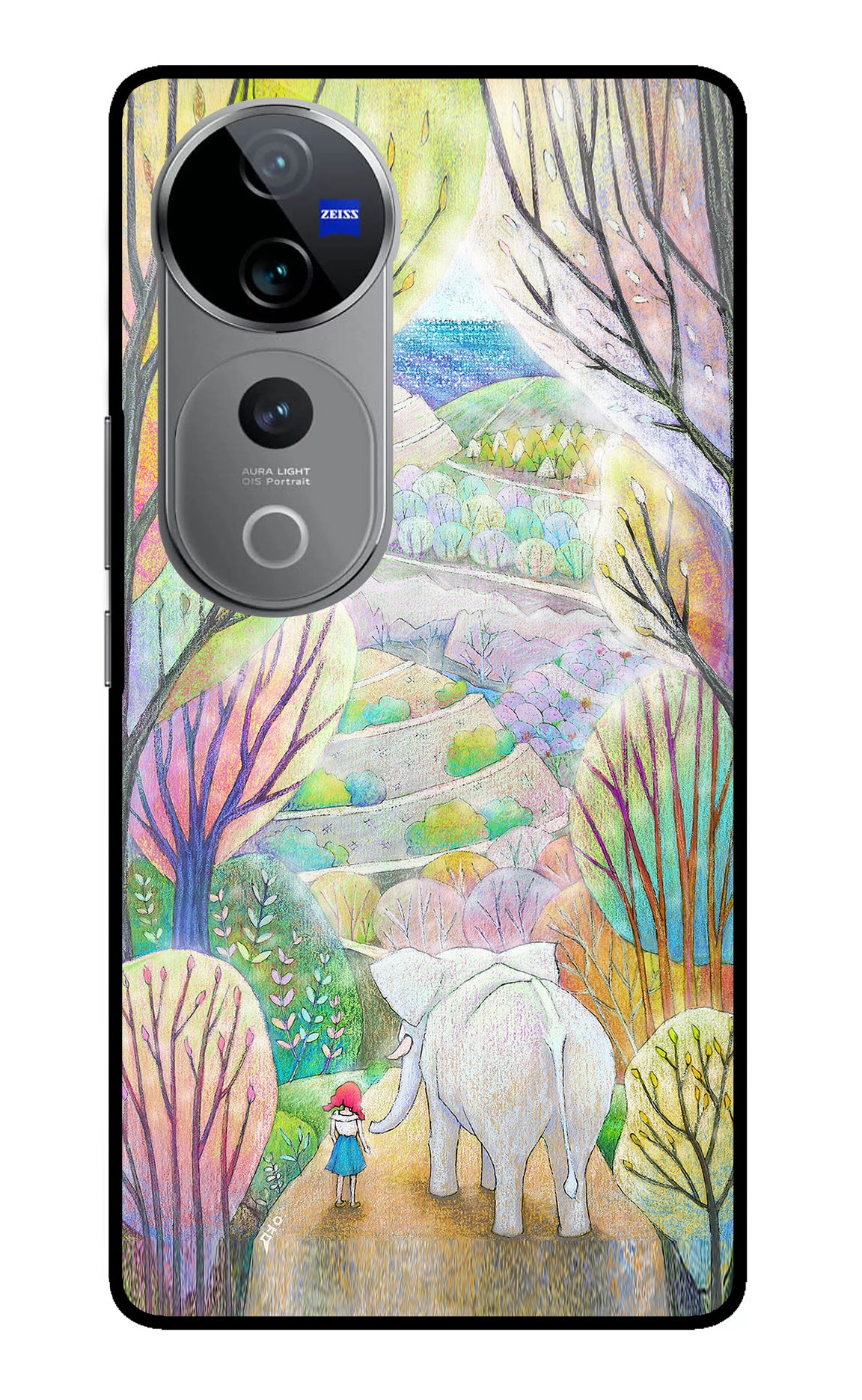 Nature Painting Vivo V40 Pro 5G Glass Case