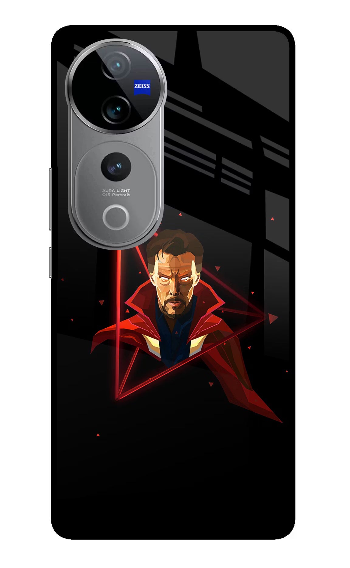 Doctor Ordinary Vivo V40 Pro 5G Glass Case Back Cover by Casekaro