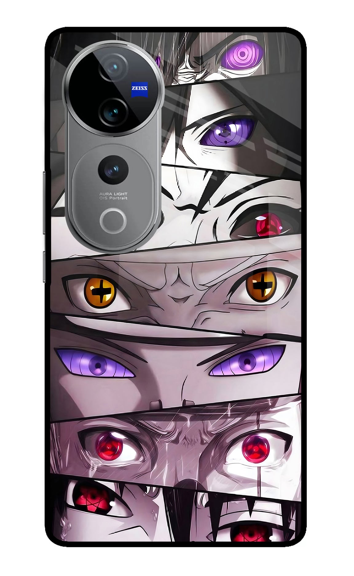 Naruto Anime Vivo V40 Pro 5G Glass Case