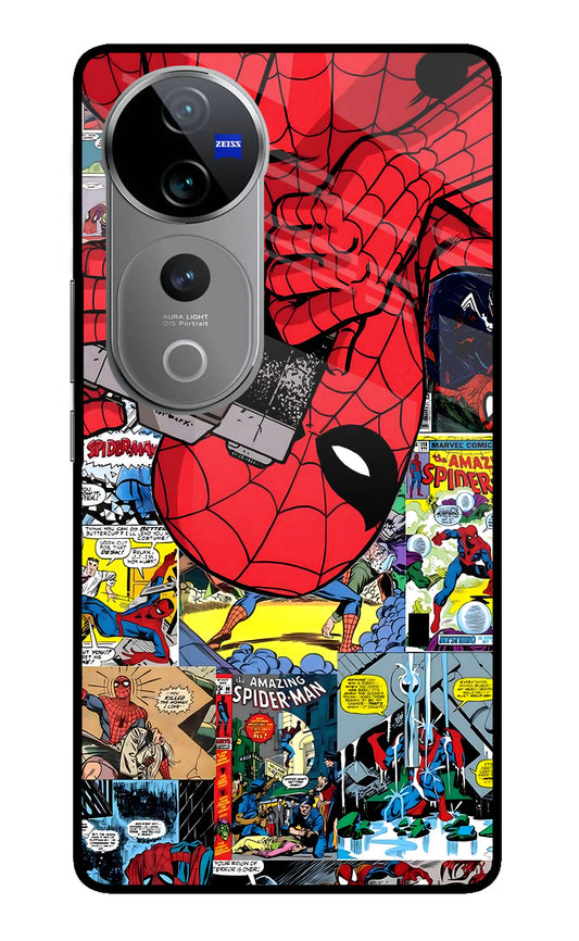 Spider Man Vivo V40 Pro 5G Glass Case