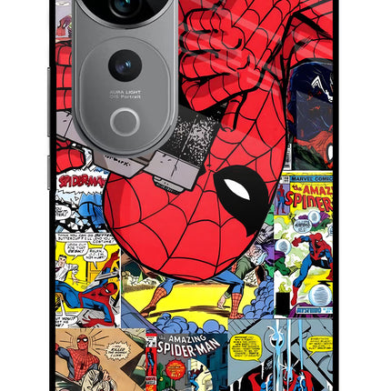 Spider Man Vivo V40 Pro 5G Glass Case